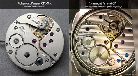 panerai 318 movement|panerai movement scam.